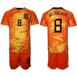 Men FIFA 2022 Netherlands Soccer Jersey 072