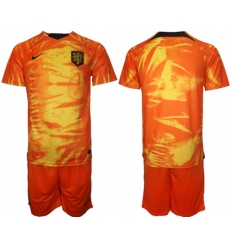 Men FIFA 2022 Netherlands Soccer Jersey 077