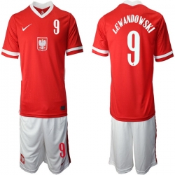 Mens Poland Short Soccer Jerseys 004