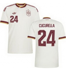 Men 24 Spain Marc Cucurella World Cup 2026 Away Replica Jersey 2 Men 24 Spain Marc Cucurella World Cup 2026 Away Replica Jersey 2
