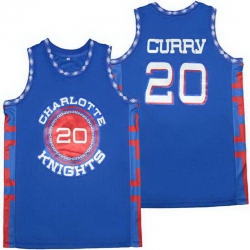 #20 STEPHEN CURRY BLUE ALTERNATE BASKETBALL JERSEY