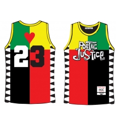 23# POETIC JUSTICE BASKETBALL JERSEY