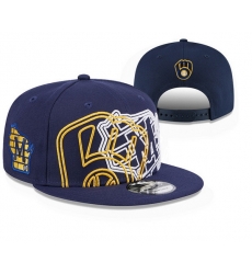 Milwaukee Brewers Snapback Cap 25109 Milwaukee Brewers Snapback Cap 25109