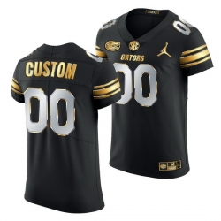 Florida Gators Custom Black Golden Edition Jersey