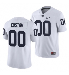 penn state nittany lions custom white limited men's jersey