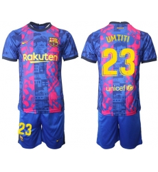 Men Barcelona Soccer Jersey 005