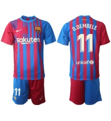 Men Barcelona Soccer Jersey 075