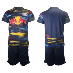 Men Leipzig Red Bulls Soccer Jersey 002