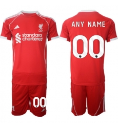 Men Liverpool 2026 Soccer Jerseys Red CSUTOM Men Liverpool 2026 Soccer Jerseys Red CSUTOM