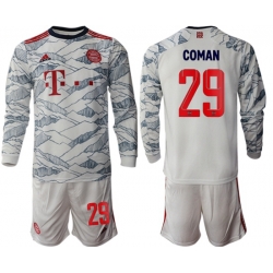 Men Bayern Long Sleeve Soccer Jerseys 519