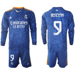 Men Real Madrid Long Sleeve Soccer Jerseys 534