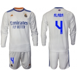 Men Real Madrid Long Sleeve Soccer Jerseys 579