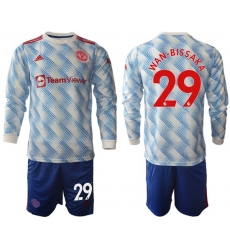 Men Manchester United Long Sleeve Soccer Jerseys 527