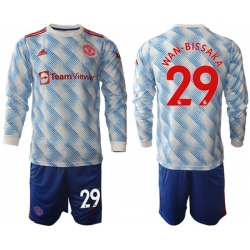 Men Manchester United Long Sleeve Soccer Jerseys 527