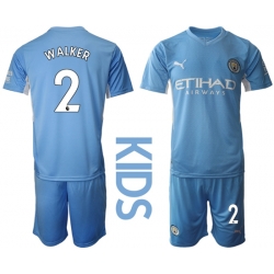 Kids Manchester City Soccer Jerseys 021