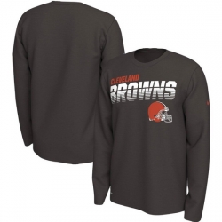 Cleveland Browns Men Long T Shirt 003