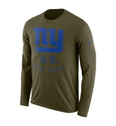 New York Giants Men Long T Shirt 008