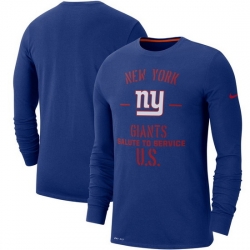 New York Giants Men Long T Shirt 010