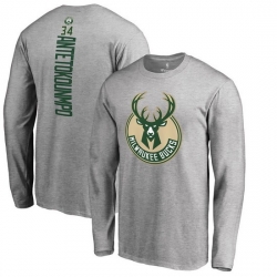 Milwaukee Bucks Men Long T Shirt 002