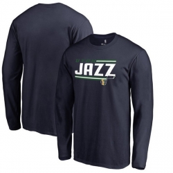 Utah Jazz Men Long T Shirt 006