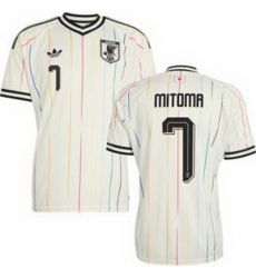Men 7 Japan Kaoru Mitoma Away Replica Jersey  2