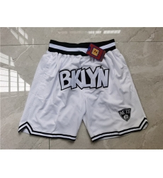 Brooklyn Nets Basketball Shorts 016