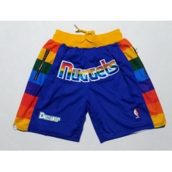 Denver Nuggets Basketball Shorts 006