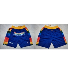 Denver Nuggets Basketball Shorts 007