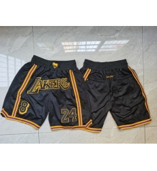 Los Angeles Lakers Basketball Shorts 016