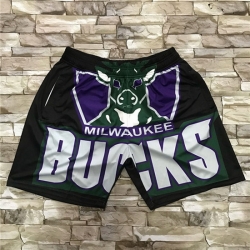 Milwaukee Bucks Basketball Shorts 006