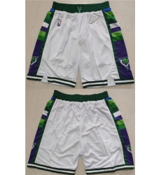 Milwaukee Bucks Basketball Shorts 013