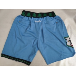 Minnesota Timberwolves Basketball Shorts 010