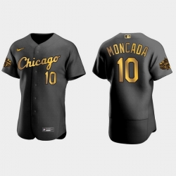 Men Chicago White Sox Yoan Moncada 2022 Mlb All Star Game Authentic Black Men Jersey