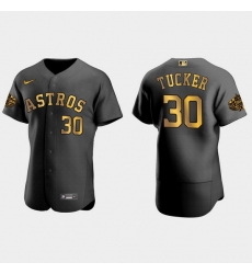 Men Houston Astros Kyle Tucker 2022 Mlb All Star Game Authentic Black Men Jersey