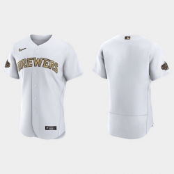 Men Milwaukee Brewers 2022 Mlb All Star Game Authentic White Jersey