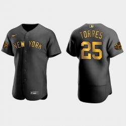 Men New York Yankees Gleyber Torres 2022 Mlb All Star Game Black Men Jersey