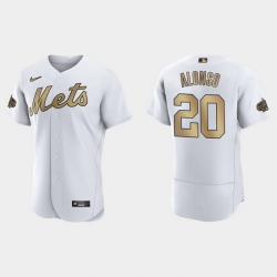 Men Pete Alonso New York Mets 2022 Mlb All Star Game Authentic White Jersey