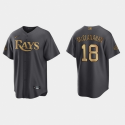 Men Shane Mcclanahan Tampa Bay Rays 2022 Mlb All Star Game Charcoal  Jersey