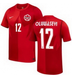 Men 12 Canada Tani Oluwaseyi Replica Away   1