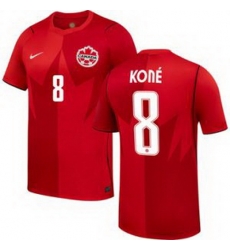 Men 8 Canada Ismael Kone Replica Away   1