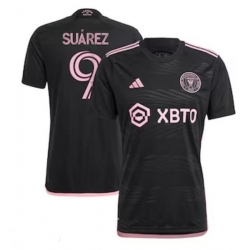 Men's Inter Miami CF Luis Suárez adidas Black 2023 La Noche Replica Player Jersey