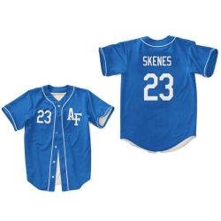 Paul Skenes Baseball Jersey Sewn High School Air force Pittsburgh Pirates