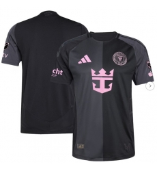 Men's Inter Miami CF adidas Black 2025 The Fortitude Kit Authentic Jersey Men's Inter Miami CF adidas Black 2025 The Fortitude Kit Authentic Jersey
