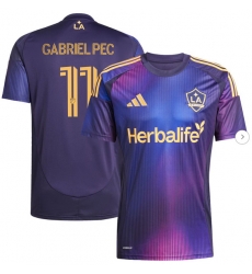 Mens LA Galaxy Gabriel Pec adidas Navy 2025 RIZON Replica Player Jersey Mens LA Galaxy Gabriel Pec adidas Navy 2025 RIZON Replica Player Jersey