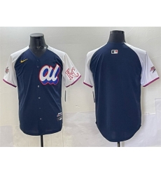 Men American League Kansas City Royals Blank Navy Alternate 2025 All Star Edition Limited Stitched Baseball Jersey