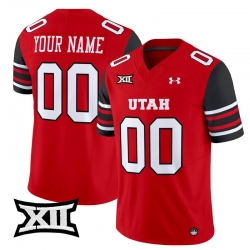 Men Women Youth Utah Utes 2024 Vapor Limited Custom Jersey All Stitched Red