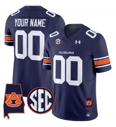 Men Women Youth Auburn Tigers 2024 Alabama Patch Vapor Limited Custom Jersey All Stitched Navy Men Women Youth Auburn Tigers 2024 Alabama Patch Vapor Limited Custom Jersey All Stitched Navy
