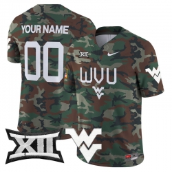 Men Women Youth West Virginia Mountaineers 2024 Military Vapor Limited Custom Jersey All Stitched