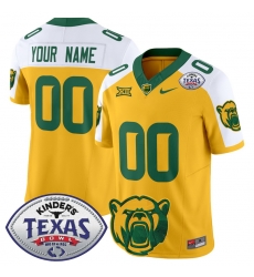 Men Women Youth Baylor Bears 2024 Texas Bowl Vapor Limited Custom Jersey All Stitched Gold Alternate Men Women Youth Baylor Bears 2024 Texas Bowl Vapor Limited Custom Jersey All Stitched Gold Alternate