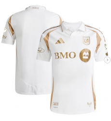 Mens LAFC adidas White 2025 Secondary Authentic Jersey